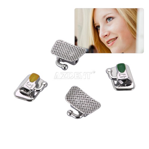 Tubo bucal adhesivo dental no convertible AZDENT 1er/2do molar Roth/MBT018/022 - Imagen 24 de 26