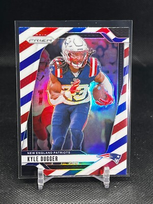2024 Panini Prizm Football Red White & Blue Prizm Kyle Dugger #197