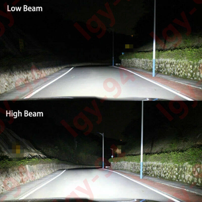 Kit de faros LED H13 bombilla haz alto/bajo F2 para Dodge Challenger 2009-2014 - 2 piezas Foto 4 de 4