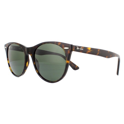 Ray-Ban Gafas de Sol Wayfarer II Rb2185 902/31 Carey Verde Clásico - Imagen 2 de 8