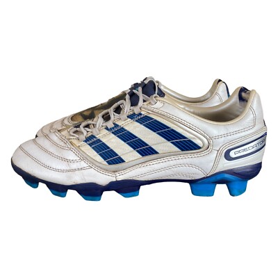 Adidas Predator X TRX FG Fußballschuhe Champions League weiß blau Herren UK 7,5