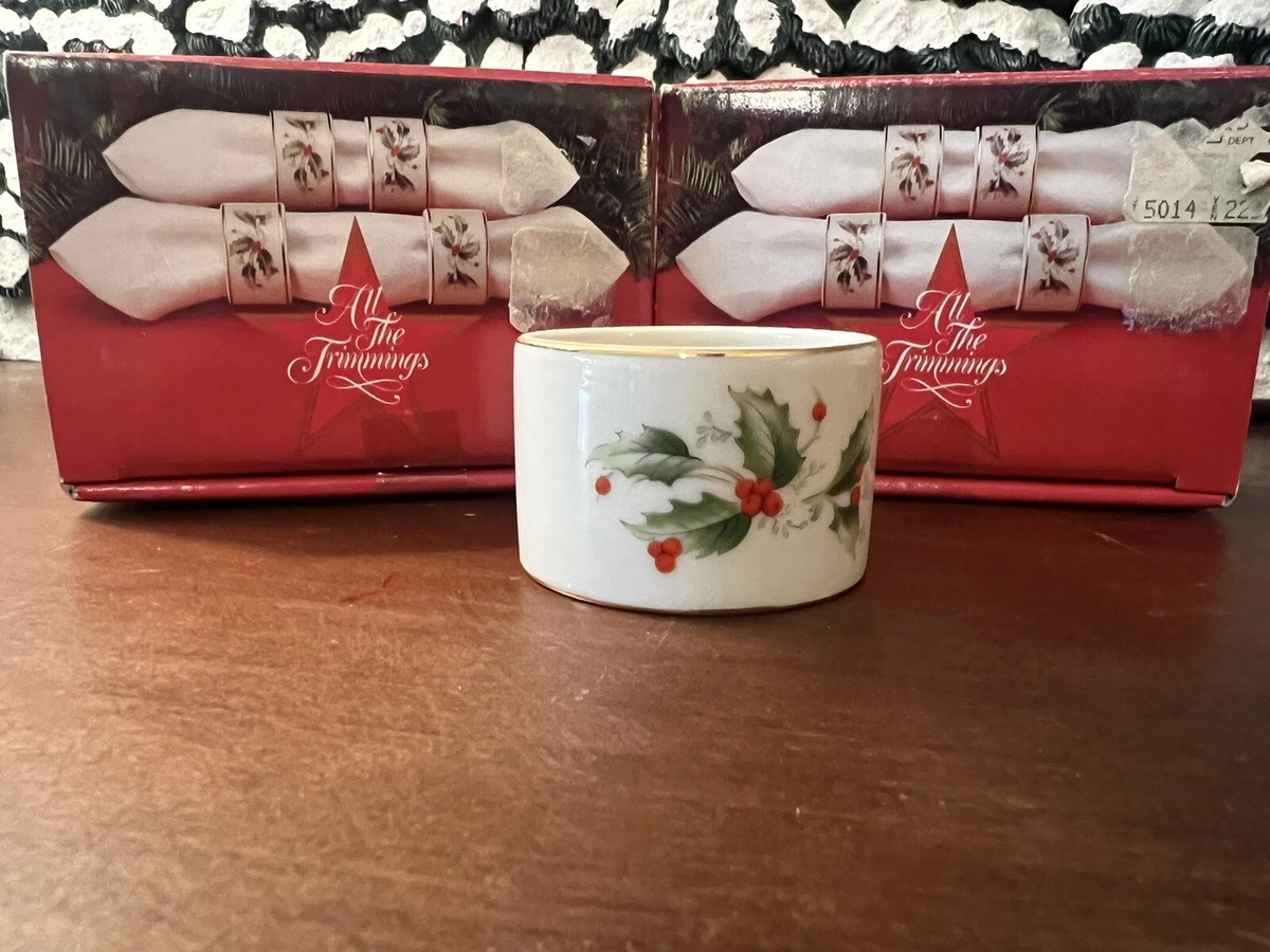 Macys cheap napkin rings