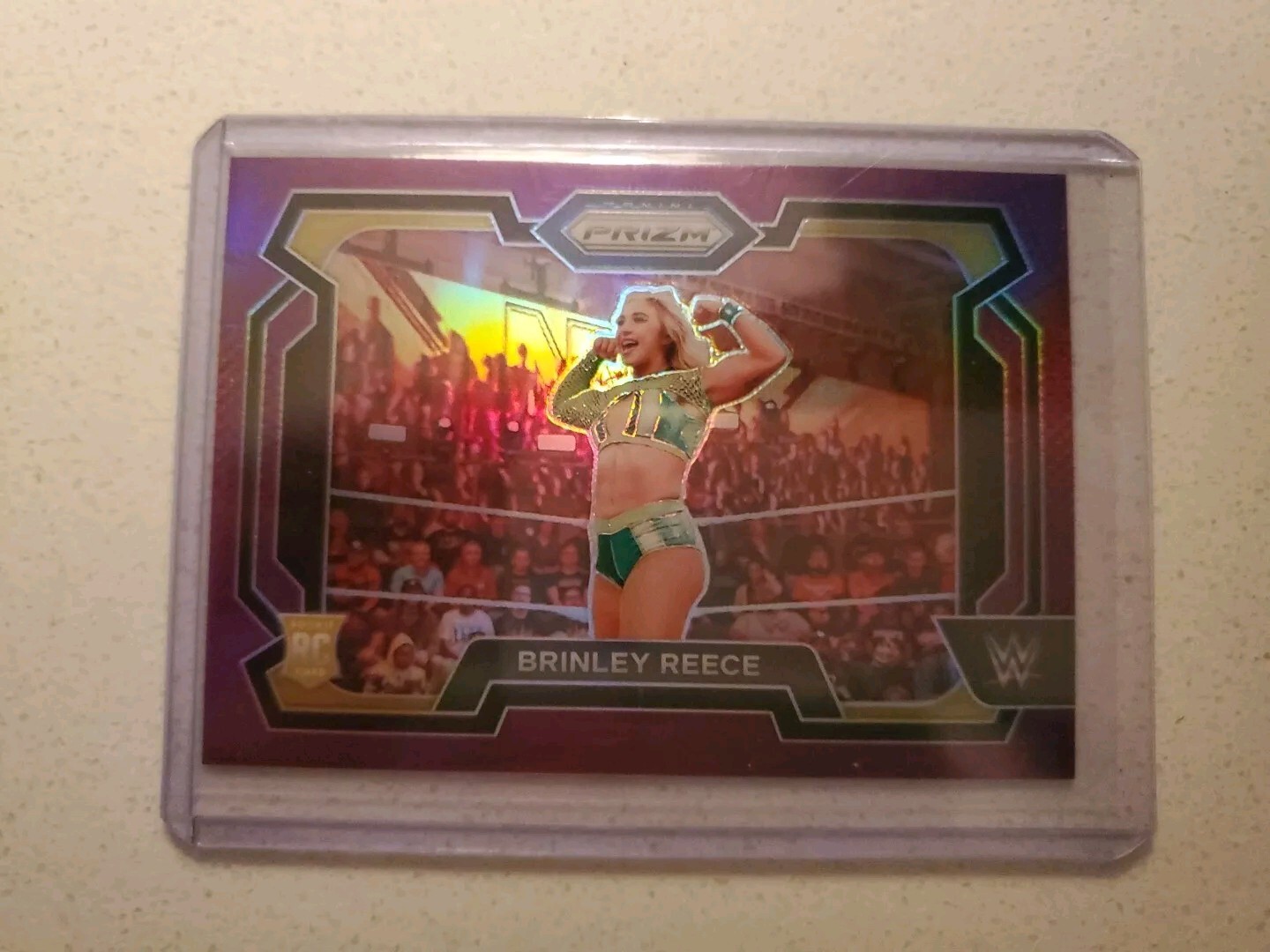 Brinley Reece 2024 Panini Prizm WWE Purple Prizms #054/149 #36