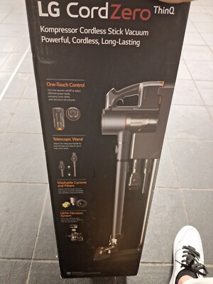 LG CordZero A9 Kompressor A927KGMS Gray Stick Vacuum Cleaner