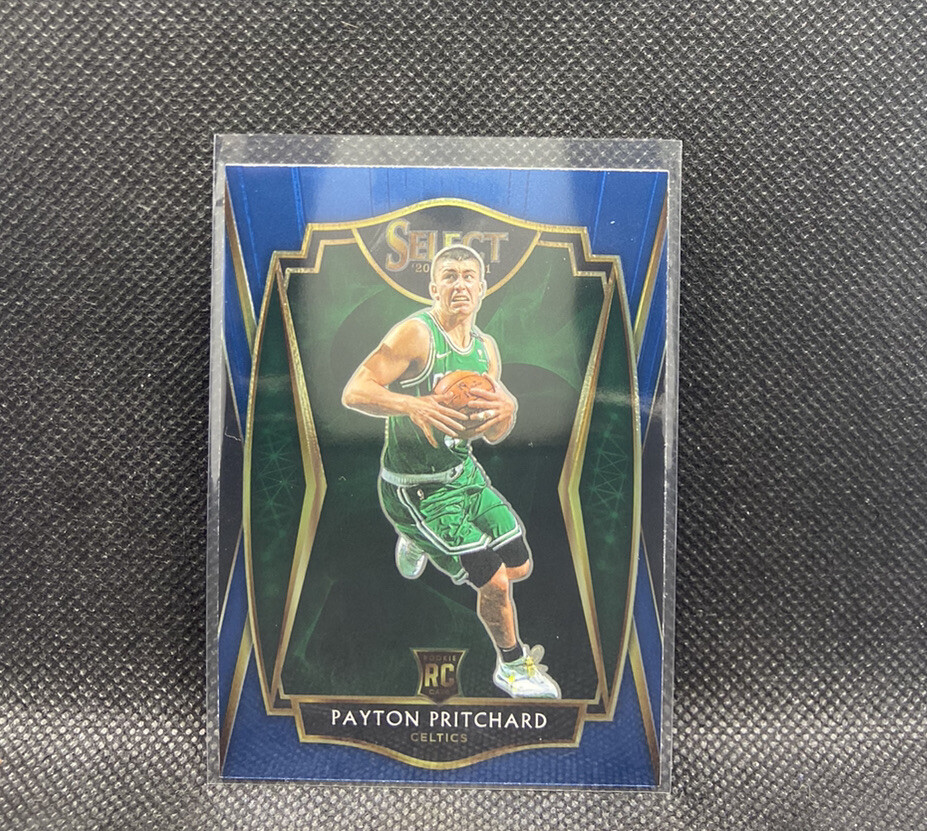 Payton Pritchard Blue Rookie Premier Level 2020-21 Select Basketball #196 NBA