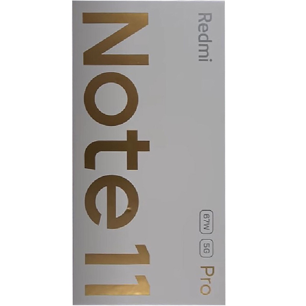BNIB Xiaomi Redmi Note 11 Pro (5G) White 128GB + 8GB Dual