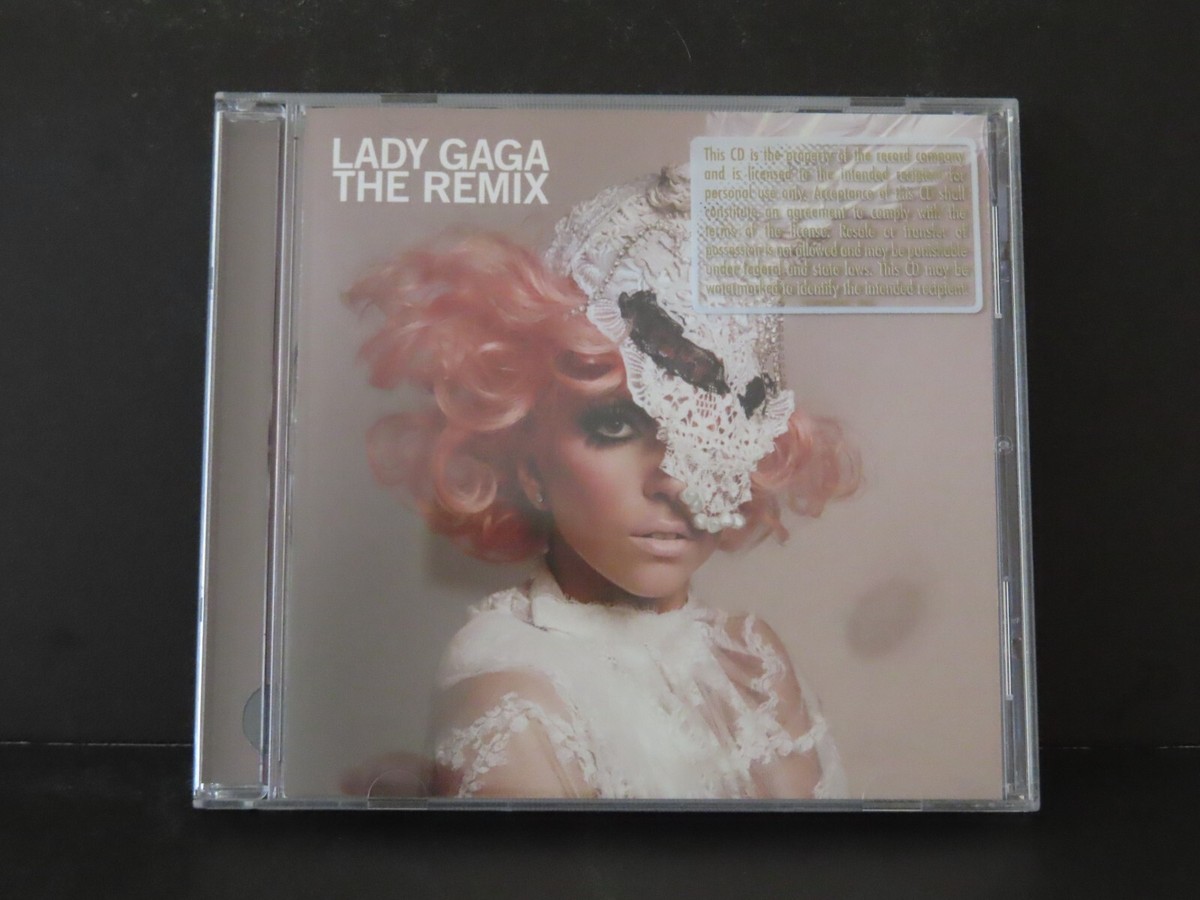THE REMIX by LADY GAGA-Rare Collectible Promo CD with Poker Face