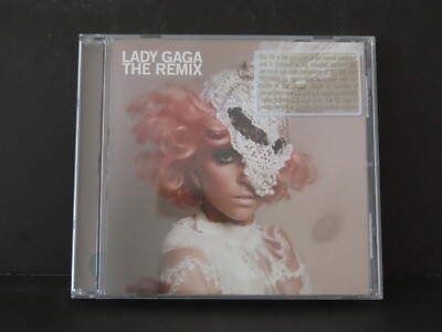 THE REMIX by LADY GAGA-Rare Collectible Promo CD with Poker Face