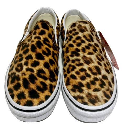 the same help Directly Vans Slip On Leopard Womens Size 7.5 Animal Print Shoes California Casual |  eBay