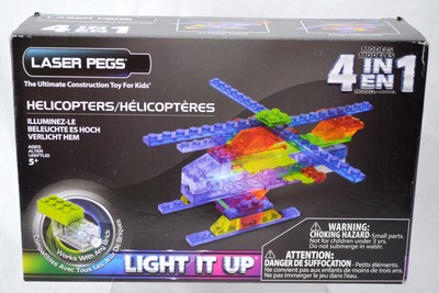 laser pegs helicopter 4 in 1