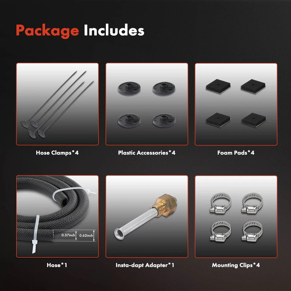 Trans. Enfriador de aceite para Chevy Ford Chrysler 1942-2021 3/4"x10"x15-7/8" 10.000 lb Foto 4 de 4