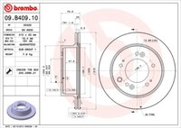 Brembo Bremsscheiben Ø315Mm + BremsbelÄGe Vorne & Hinten FÜR Kia Sorento 1 Jc