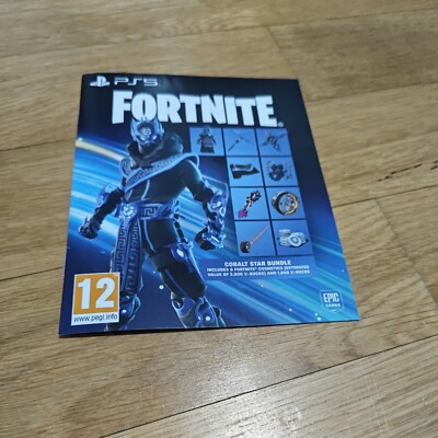 Fortnite Cobalt Star Bundle inkl. 1000 V-Bucks | Download-Code für PS5