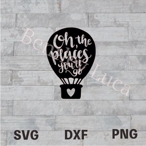Download Oh The Places You'll Go svg, Dr. Seuss SVG DXF PNG ...