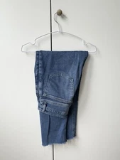 Primark Mid Blue  High Waist Straight Leg Jeans 8