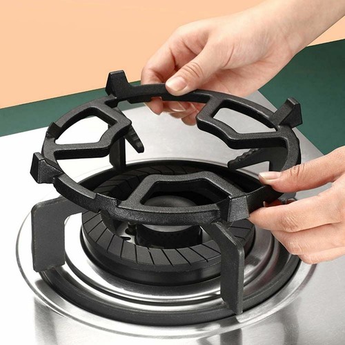 Universal Cast Iron Wok Pan Support Rack for Gas Stove Hobs Cooker