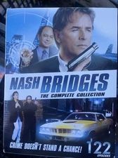 Nash Bridges: The Complete Collection 22-Disc DVD TV Series Seasons 1-6 CBS 2017