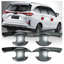 4x Door Handle Bowl Insert Cover Chrome For 2022 Toyota Veloz