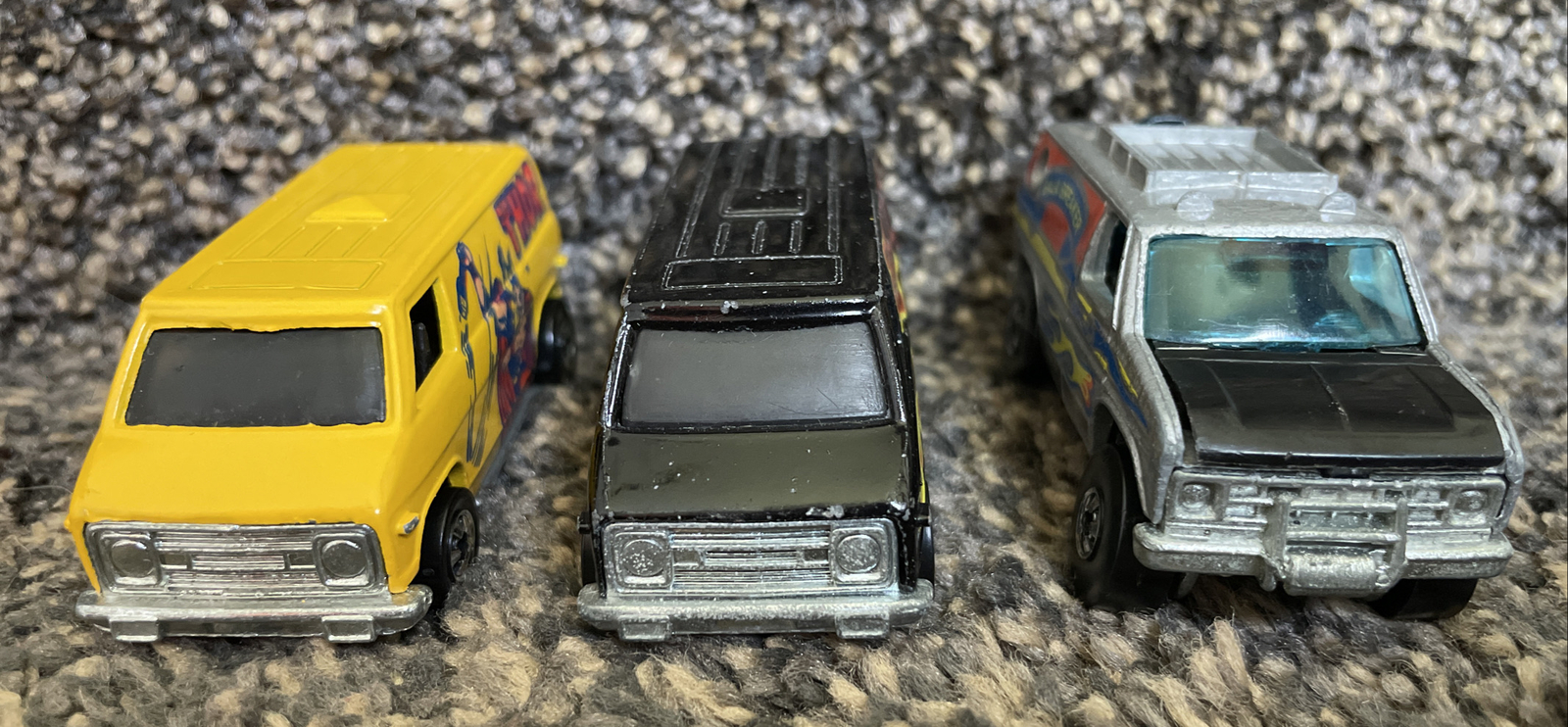 3 HOT WHEELS VANS Nice CONDITION LOT! 1974 THOR 1976 BLACK 1977 Baja Breaker HK eBay