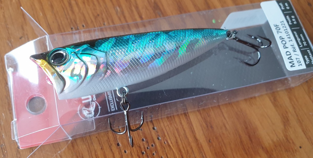 LEURRE USAMI MAD POP 70 MM COLORIE 352 PROMO
