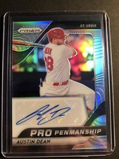 2020 Panini Prizm Austin Dean Pro Penmanship Auto Silver Prizm  #PP-AD L.G. Twin