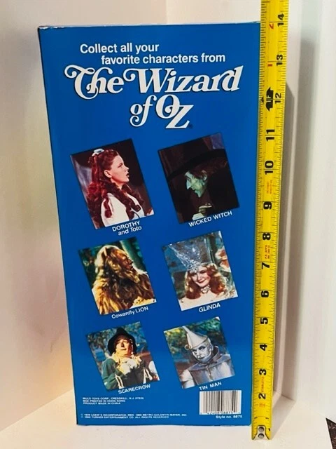 Figura Mago Oz 1988 Loews Toy Box Muñeca 50 Aniversario León Cobarde De Colección BMC4 Foto 2 de 4
