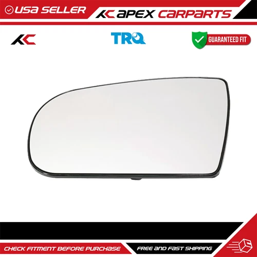 Driver Side Mirror Glass Heated for 2000-2003 Mercedes-Benz E320 E430 E55 AMG