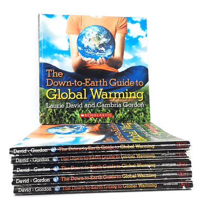 Homeschool Global Warming Lot of 6 Down-to-Earth Guide by Laurie David