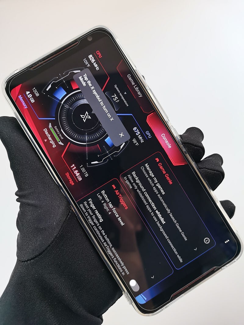 ASUS - ROG Phone2 ブラックグレア 512 GB SIMフリー グローバル