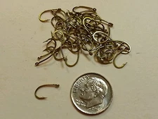 Fly Tying Hooks QTY- 50 size 14 Emerger - Wide Gap Scud, Pupa, Shrimp
