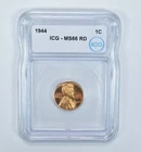 1944 Lincoln Wheat Cent MS66 RD ICG