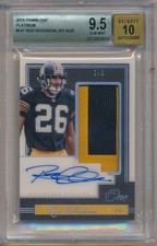 ROD WOODSON 2018 Panini ONE Platinum Patch AUTO /5 BGS 9.5 On Card AUTO 10 Pop 1