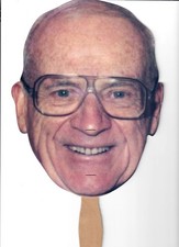 Vintage 1992 Opening Day Ernie Harwell Paper Mask