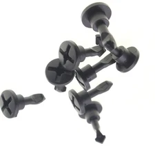 10 Pcs Engine Trim Cover Locking Pin For Audi TT VW Nylon Push Clip N-908-011-01