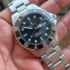 RARE STEINHART OCEAN ONE 39MM Diver 300m Black DIal Diver Fullset Watch Men