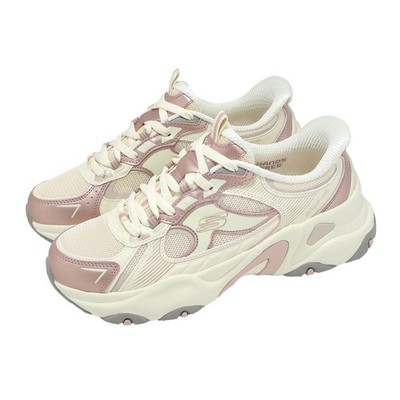Skechers D Lites 5.0 Slip-Ins Natural Pink Women Casual Shoes 150526-NTPK