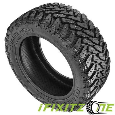 1 Venom Power Terra Hunter M/T 33x13.5x20 120Q Mud Tires [ Load F, 12 PLY ]