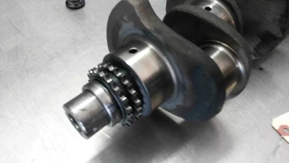 Cigüeñal estándar para 79-83 Mercedes-Benz 240D 2.4 Foto 2 de 4