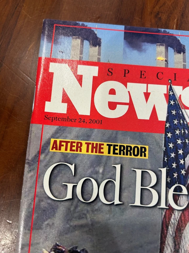 Newsweek - September 24, 2001 Back Issue, 9/11 Limited Edition, Go USA! - Image 2 of 4