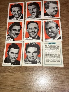 Arthur Pearson Trade Cards Glamour Album Pop Singer Portraits. All Listed Rare