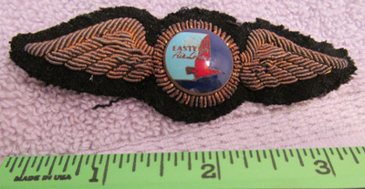 Eastern AirLines   EARLY   bullion and enamel wing, tough item,