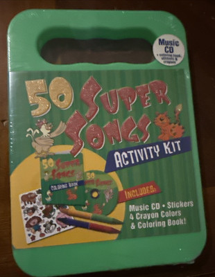 50 Super Songs Activity Kit by Various (CD, 2012)