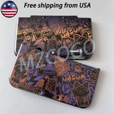 Fit Nintendo New 3DS LL/XL Top  Bottom Hard Protective Case Cover Housing Shell