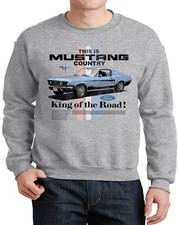 Ford Mustang Crewneck Sweatshirt Ford Mustang Accessories Gifts Dad Car Guy