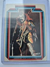1978 DONRUSS KISS #27 GENE SIMMONS