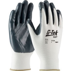 PIP 34-225/M G-Tek GP Nitrile Coated Nylon Glove M 12 Pairs Pip Industries