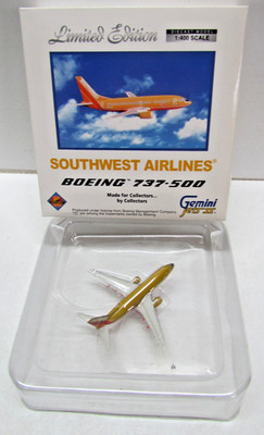 1:400 Gemini Jets BOEING 737-500 SOUTHWEST AIRLINES N742SW Bastler in OVP  (S20)