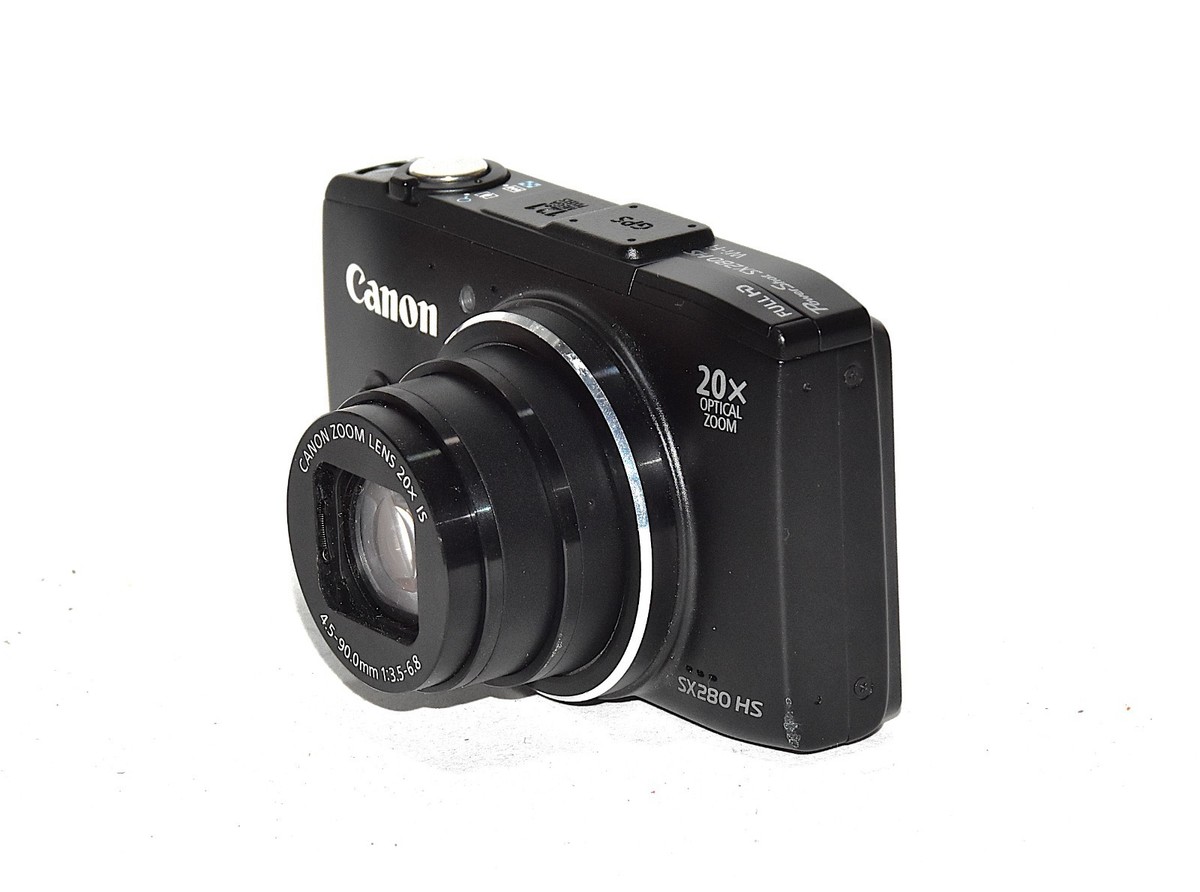 Canon PowerShot SX280 HS 12.1MP Digital Camera - Black for sale