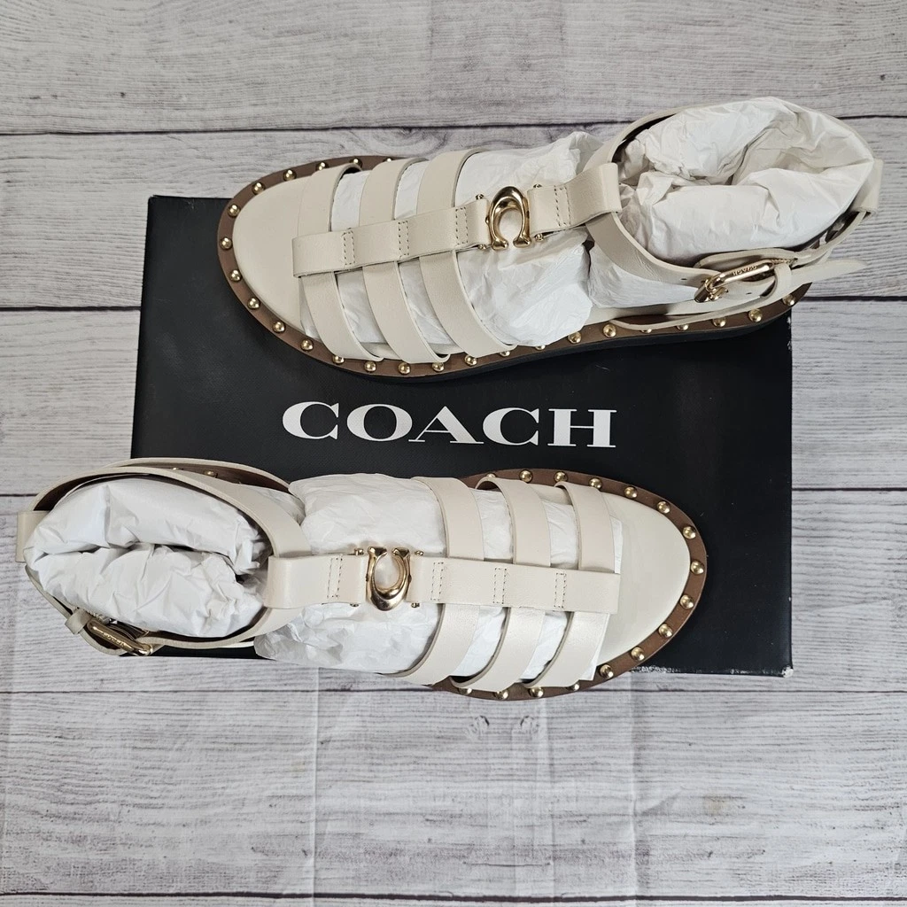 25+ Coach White Sandals for Women for sale | Updated Oct 2026