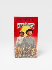 The Magnificent Seven VHS Video Tape - Sealed Yul Brynner Steve McQueen